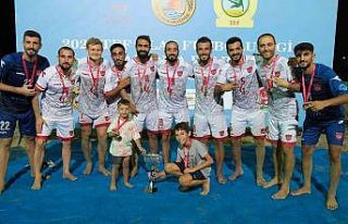 Kumda şampiyon Alanya Belediyespor