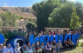 Kur’an Kursu öğrencileri stres attı