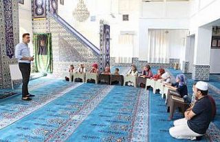 Kur’an Kursu öğrencilerine su tasarrufu eğitimi