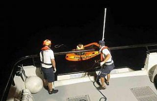 Kürek çekerek Yunanistan’a geçmeye çalıştı,...