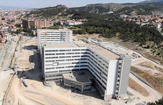 Kütahya Şehir Hastanesi inşaatı devam ediyor