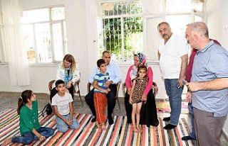 Mağdur ailenin evi baştan aşağı yenilenecek