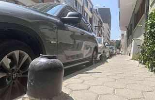 Mahalleli kaldırma çıkan araçları önlemek için...