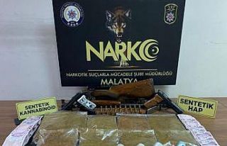 Malatya’da uyuşturucu operasyonu
