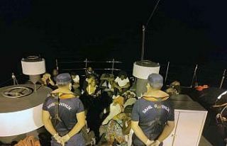 Marmaris’te 134 düzensiz göçmen kurtarıldı