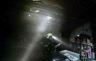 Marmaris’te iş yeri yangını