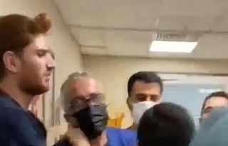 Maske takmadı hastaneyi birbirine kattı