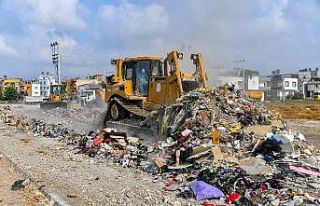 Mersin’de kaçak hafriyatlar temizlendi