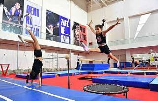 Mersin’de ücretsiz cimnastik kurslarında geleceğin...