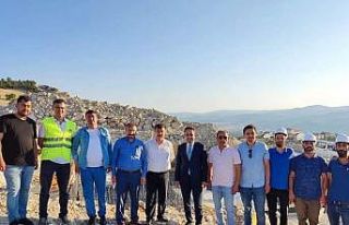 Milletvekili Gazel, Emet’te alt yapı çalışmalarını...