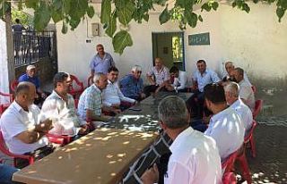Milletvekili Taş, köylülerle bir araya geldi