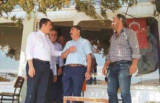 Milletvekili Tutdere, esnafın sorunlarını dinledi