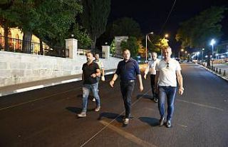 Mimar Sinan Caddesi’ne belediye dokunuşu