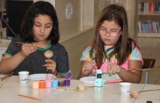 Miniklere yönelik ‘Haşhaş Boyama’ etkinliği