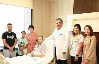 Moğolistan’dan Tekden’e check-up için geldi