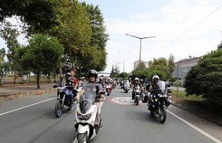 Motosiklet tutkunları festivalde bir araya geldi