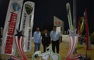 Motosiklet tutkunları Havran’da buluştu