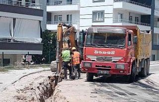 Mut’ta doğalgaz altyapı çalışması başladı