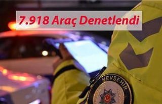 Nevşehir’de trafik denetimleri devam ediyor