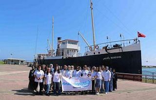 Nevşehirli gençler Samsun’a hayran kaldı