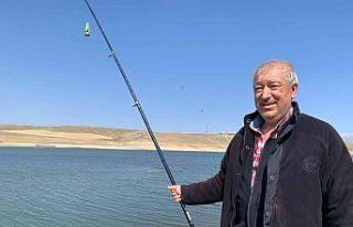 Oltasını alan Keskin Barajı’na koştu