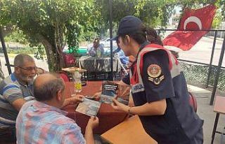 Orman yangınlarına karşı jandarma önlemi