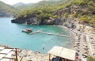 Ortaca Aşı Koyu, görenleri mest ediyor