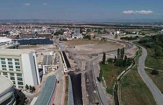 OSB ikinci kısım yolu trafiğe açılıyor