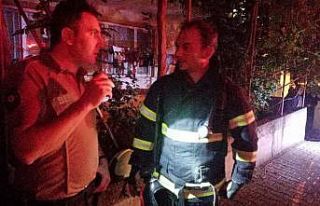 Osmaneli’nde bina yangını