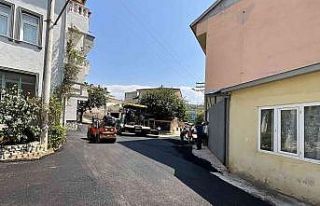 Osmangazi’de yoğun asfalt mesaisi