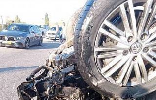 Otomobil takla attı: 1 ölü, 4 yaralı