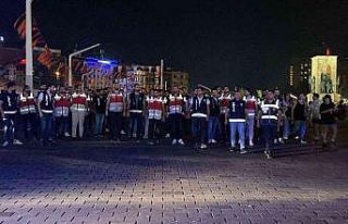 (ÖZEL) Beyoğlu’nda 200 polisin katıldığı geniş...