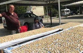 (ÖZEL) Kışlık tarhanalar pazar tezgâhlarını...