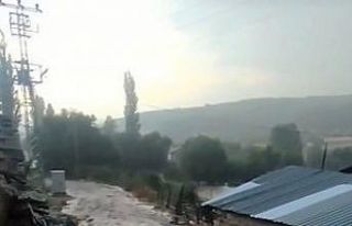 (ÖZEL) Sele kapılan genç işte böyle kurtarıldı