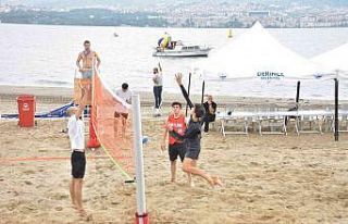 Plaj voleybolu heyecanı başladı