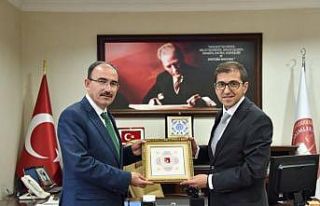 Rektör Beydemir’den, Başsavcı Olgun’a hayırlı...