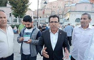 Roman soykırımı yıl dönümü Ayasofya-i Kebir...