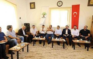 Şahin ile Fadıloğlu, istek ve talepleri dinledi