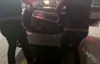 Sakarya’da tır akülerine saklı 53 kilo takoz...