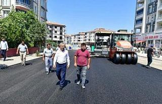 Samanlı’da yol çalışmaları devam ediyor