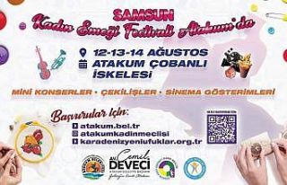 Samsun Kadın Emeği Festivali Atakum’da başlıyor