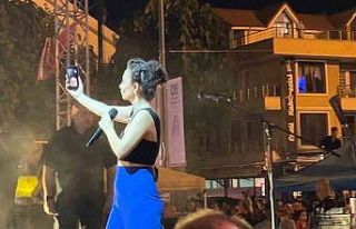 Sanatçı Fatma Turgut konserine gelemeyen hayranına...