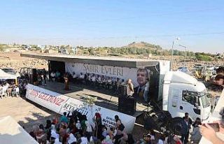 Şanlıurfa ‘da Eyyüp Nebi Sabır evleri açıldı