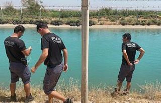 Şanlıurfa’da sulama kanalına düşen çocuğu...