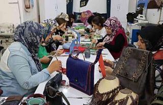 Şanlıurfalı kadınlardan deri yakma kursuna yoğun...