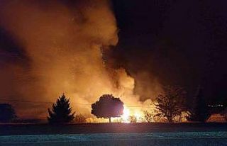 Sazlık alanda çıkan yangın paniğe neden oldu