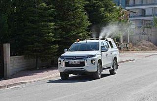 Selçuklu’da ilaçlama çalışmaları devam ediyor
