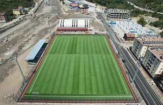 Selde kullanılmaz hale gelmişti, Bozkurt Futbol...