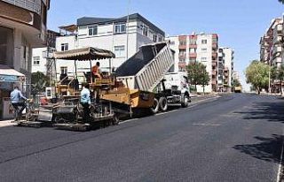 Siirt’te asfalt çalışmaları devam ediyor