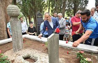 Softaoğlu Mehmed Pehlivan dualarla anıldı